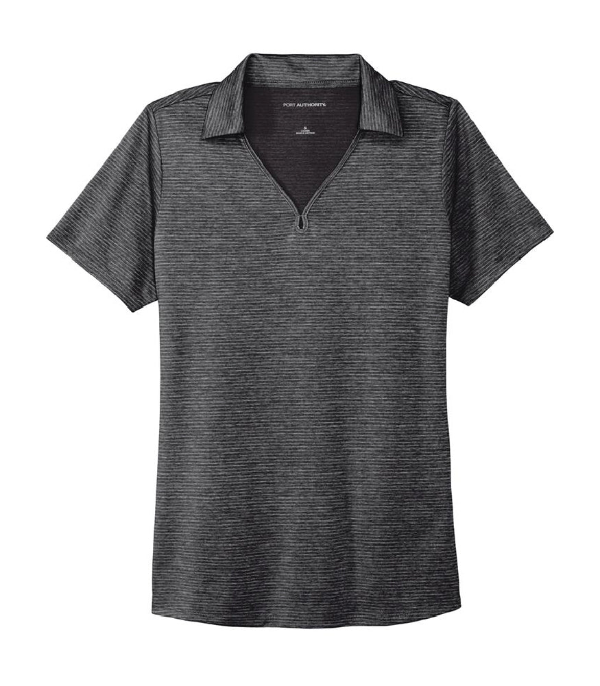 Shadow Stripe Polo - Ladies