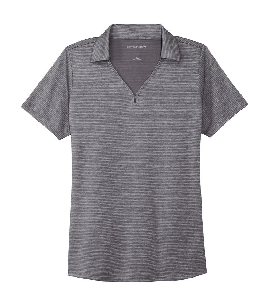 Shadow Stripe Polo - Ladies