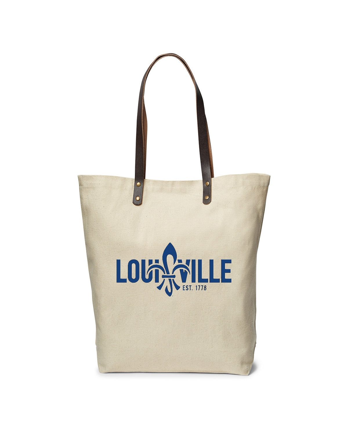 Leather Handle Tote